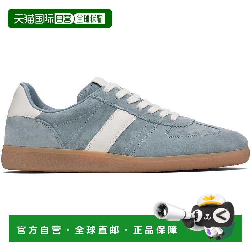 1h可退 潮奢 Tom Ford 汤姆 福特 男士 蓝色 Suede Archer 运动鞋