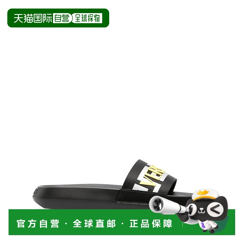 VERSACE 男士拖鞋 10087321A056272B060 SS2023 黑色