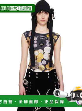 1h可退 潮奢 Chopova Lowena 女士 黑色 Angelica Coin Short Sle