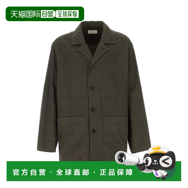 1h可退 LEMAIRE 男士外套 OV1013LF1356BR449 SS2025 军绿色