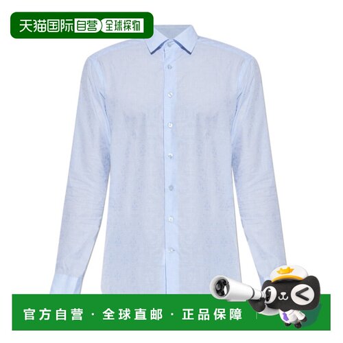 ETRO 男士衬衫 MRIB000199TJ5B8B0028 AW2025蓝色长袖