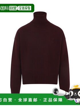 Ami Paris 男士针织毛衣 UKS821KN0071692 AW2025 红色