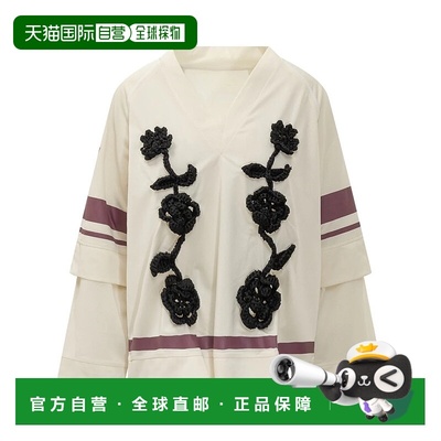 1h可退 GANNI 女士针织衫 T4404135 AW2025 白色 Ganni Ganni Spo