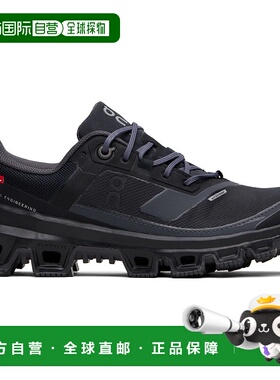 1h可退 潮奢 On 女士 黑色 Cloudventure DNA WP 运动鞋 3WD12000
