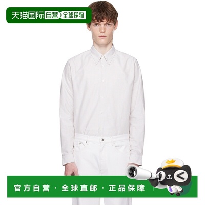1h可退 潮奢 A.P.C. 男士 灰白色 & 米色 Greg 衬衫 COGUHH12499