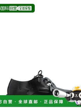 1h可退 潮奢 off-white 男士 黑色德比鞋 OMIY002F25LEA001