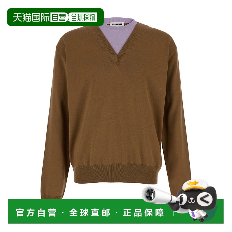 1h可退 JIL SANDER 男士针织毛衣 J22GP0213J14717243 AW2024羊毛
