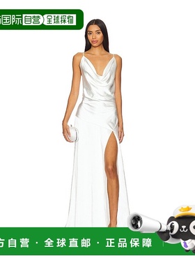 1h可退 潮奢 ELLIATT 女士 Clementine 长款连衣裙 E3102444长裙