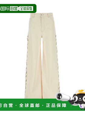 CHLO&Eacute; 女士休闲裤 CHC23UDP02152107 SS2023 白色牛仔裤