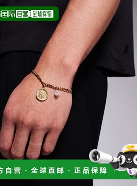 1h可退 潮奢 ASOS 男士 festival St Christopher 设计防水不锈钢