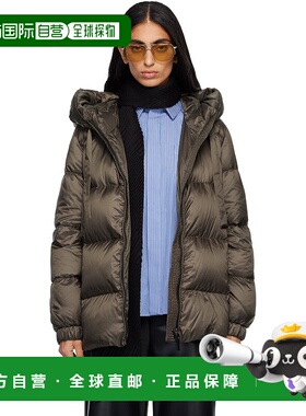 1h可退 潮奢 MaxMara 麦斯玛拉 女士 卡其色 Seia 羽绒夹克 25294