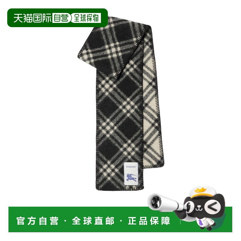1h可退 burberry 女士 围巾披肩博柏利羊毛格纹