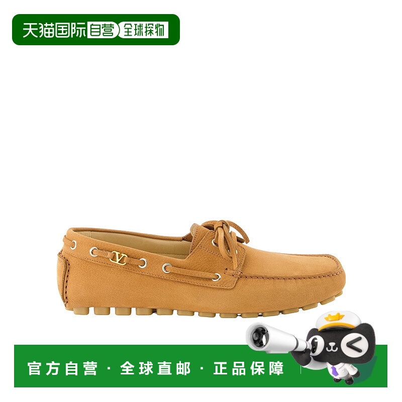 1h可退 valentino 男士 乐福鞋一脚蹬牛皮华伦天奴男鞋豆豆鞋