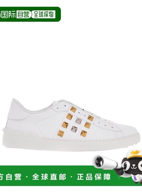 VALENTINO 男士运动鞋 YS0931GDLRJJ SS2025 白色 Rockstud 低帮