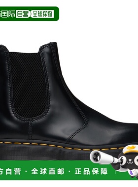 1h可退 潮奢 Dr. Martens 马丁大夫 男士 黑色 2976 Polished Smo