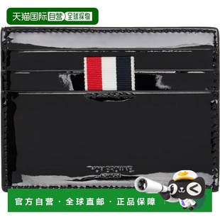 1h可退 潮奢 Thom Browne 汤姆 布朗 男士 黑色 Patent 4-Bar Not