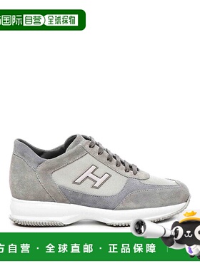 HOGAN 男士运动鞋 HXM00N0Q101NE3739P SS2025 灰色