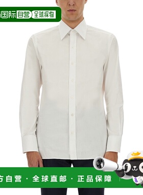 1h可退 TOM FORD 男士衬衫 HSBC01CGS11WAA CO 白色