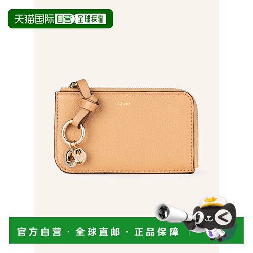 CHLOÉ 女士钱包 100121566412000 CO 驼色 Card case ALPHABET