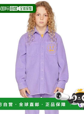 1h可退 潮奢 Drew House 女童 独家发售紫色 Painted Mascot 儿童