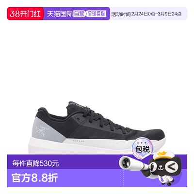 Arc'teryx 男士户外徒步鞋 X000009614NORVANLD4BLACKARCTICSILK