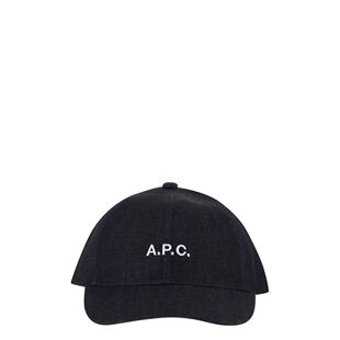 A.P.C. 蓝色 cap wit SS2026 denim COHIZM24069 帽子 男士 Cotton