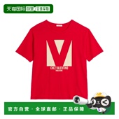 男士 T恤 AW2025 VALENTINO Chez 6V3MG16PAQ9157 红色 Shirt