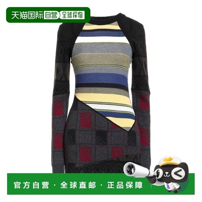 1h可退 潮奢 Marine Serre 女士 紧身连衣裙 blue蓝色 舒适时尚