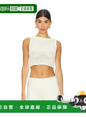 潮奢 SOLID & STRIPED 女士 天蓝色上衣 SP24R2205CROEC