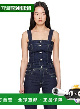 1h可退 潮奢 off-white 女士 蓝色 Corset 上装 OWYP009S25DEN001