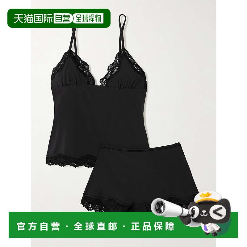 1h可退 潮奢 SKIMS 女士 Fits Everybody and Boy - Onyx 蕾丝三