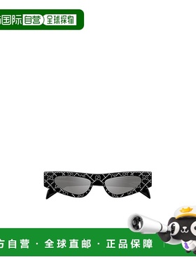 GUCCI 女士眼镜 GG1779S009 CO 灰色 猫眼水钻太阳镜古驰