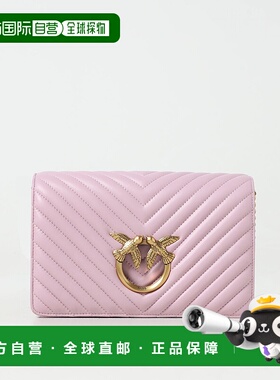 PINKO 女士斜挎包 100063A0GKWWGQ SS2024 花色 LOVE 徽标单肩包