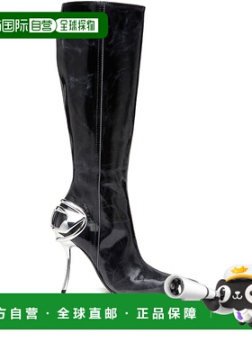 DIESEL 女士靴子 Y03428P8399HA891 AW2025 黑色 D-Ten&Half Hb