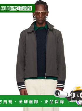 1h可退 潮奢 Moncler 盟可睐 男士 灰色 Prieure 双面羽绒飞行员