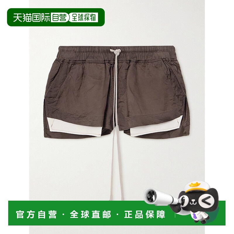 1h可退 潮奢 rick owens 瑞克 欧文斯 女士 Fog shell 短裤 RP02E