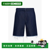 束带牛仔短裤 1h可退 RMTR0205D060E2329N 朗雯 男士 潮奢 Lanvin