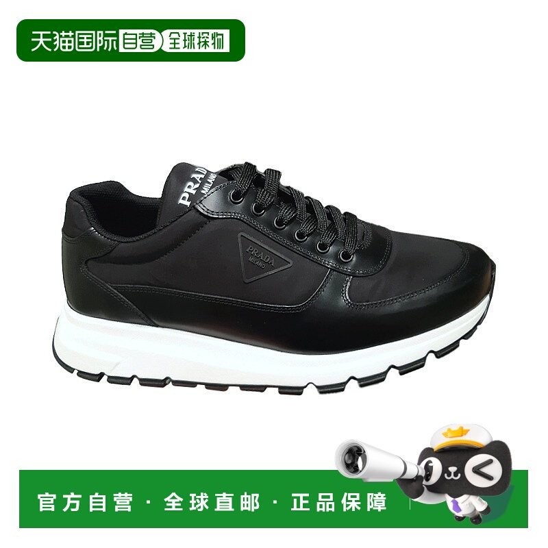 PRADA Logo 低帮运动鞋（英码）運動鞋2EG4832OGRF0002男