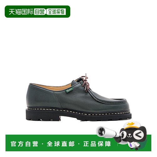 PARABOOT 男士商务休闲鞋 227228 AW2024 黑色 系带休闲鞋