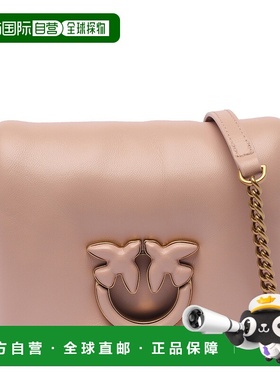 PINKO 女士斜挎包 101584A10FO81B SS2024 粉红色单肩包