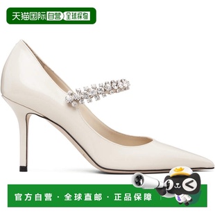 1h可退 潮奢 Jimmy Choo 周仰杰 女士 灰白色 Bing Pump 85 高跟