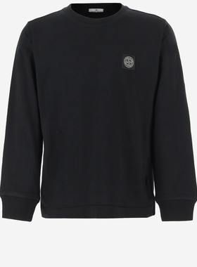STONE ISLAND 男童T恤 2100003S0047V0029 CO 黑色