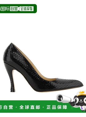 LOEWE 女士高跟鞋 L814S01X912165 AW2023 黑色 细高跟高跟鞋