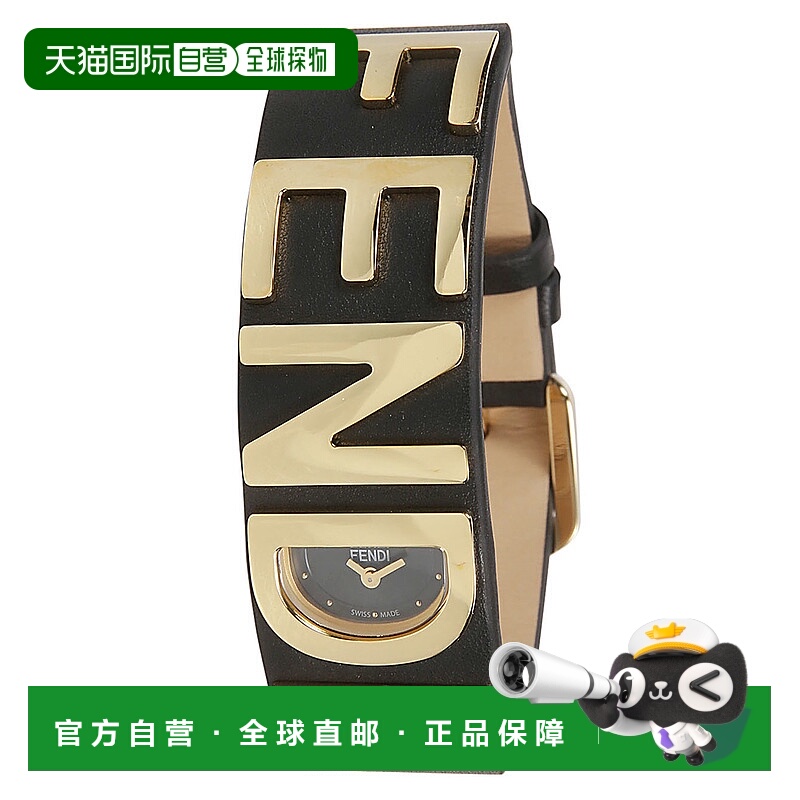 1h可退 FENDI 女士项链 FOW981A2YGF0ABB AW2024 黑色