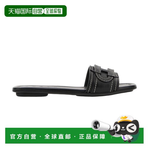 HOGAN 女士拖鞋 HXW6850GC20KXTB999 SS2026 黑色 H685 CIABATTA
