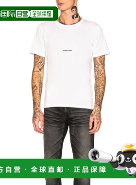 1h可退 潮奢 Saint Laurent 圣罗兰 男士 徽标T恤 464572YB2DQ
