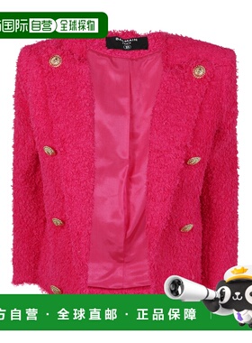 BALMAIN 女士西服 EF0SC226XC674BN SS2025 红色 Spencer 夹克