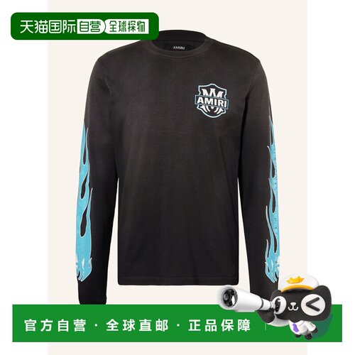 AMIRI 男士T恤 100296713513000 CO 花色 long-sl【付后1h可退】