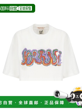 MARNI 女士衬衫 THJE0301P0USCV23MRW01 SS2023 白色短袖