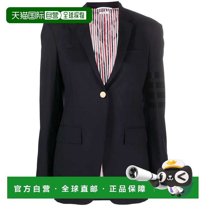THOM BROWNE 女士西服 FBC862A06146420 AW2023 黑色外套西装